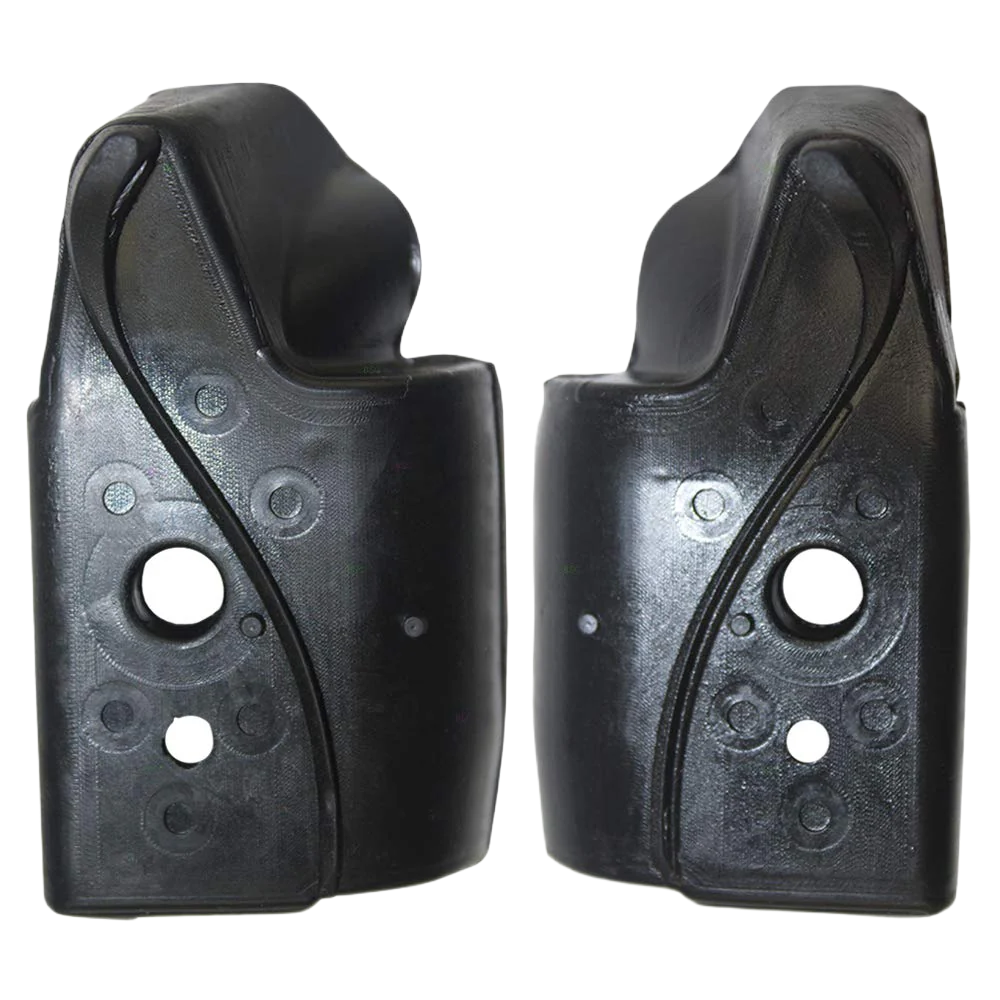 Set Side Panel Rear Corner Weatherstrip Hard Soft Top Rail Retainer Mucket Seals Compatible with Wrangler 55177257AB 55176524AC