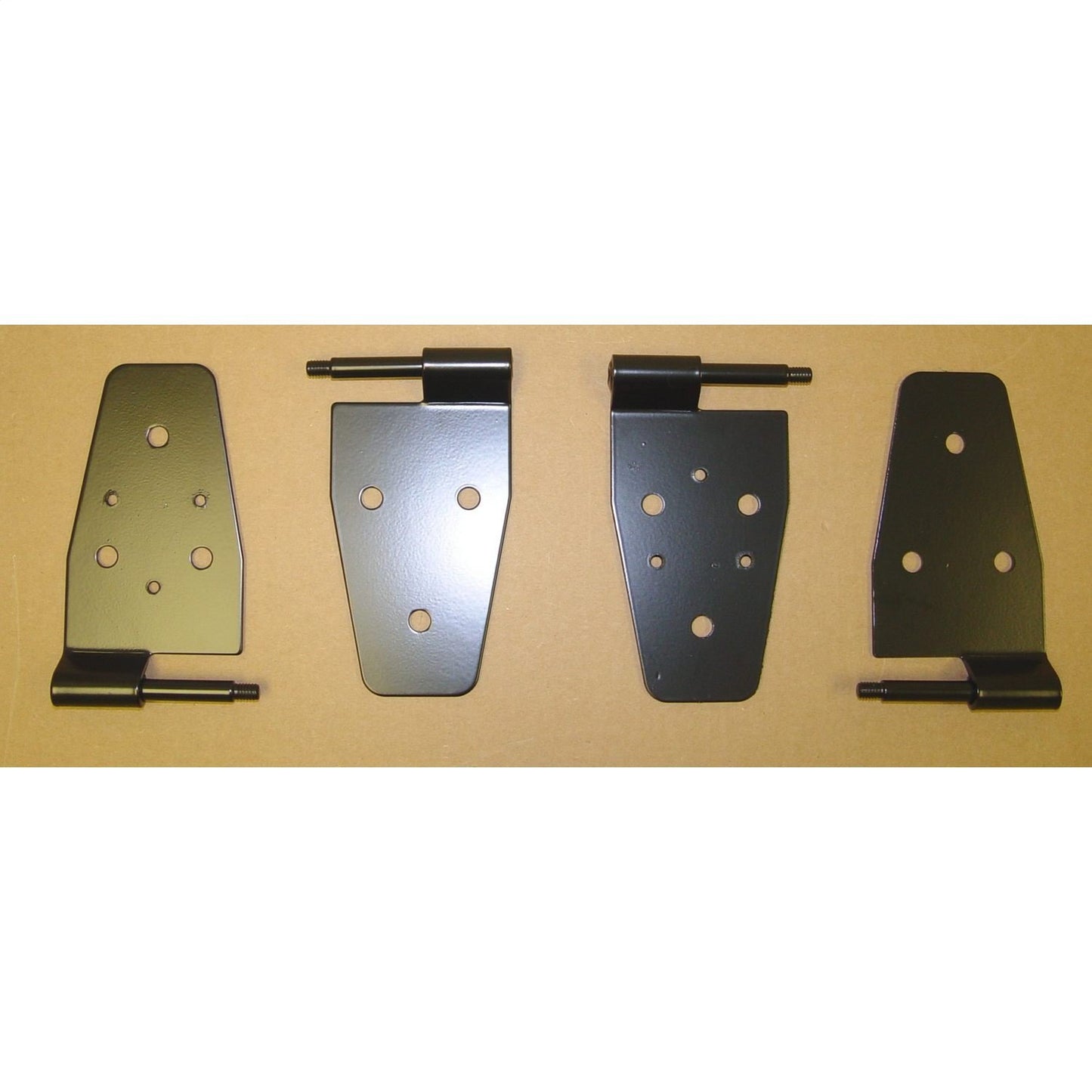 87-06 Jeep Wrangler YJ, TJ, LJ Black Door Hinge Kit Steel, Black 11202.01 RT26003