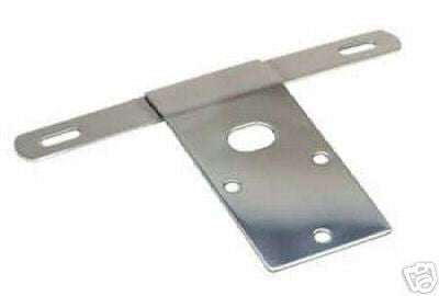 Jeep CJ Stainless Steel License Plate Bracket