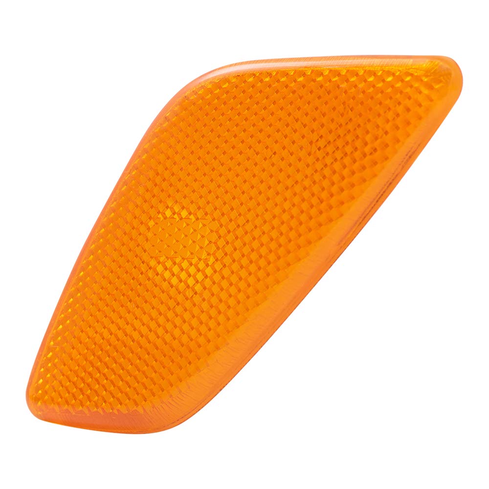 97-06 TJ Wrangler Driver and Passenger Park Signal Side Marker Lights Compatible with 55155629AC 55155628AC