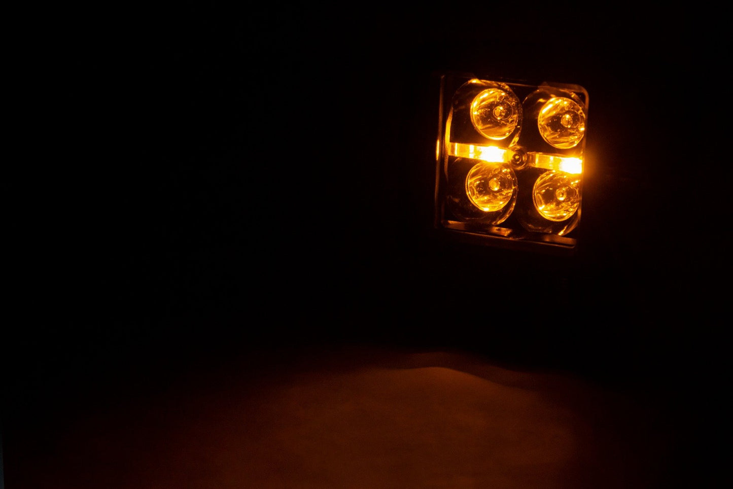 2 Inch Chrome Series LED Light Pods | Flush Mount | Amber DRL 70803DRLA