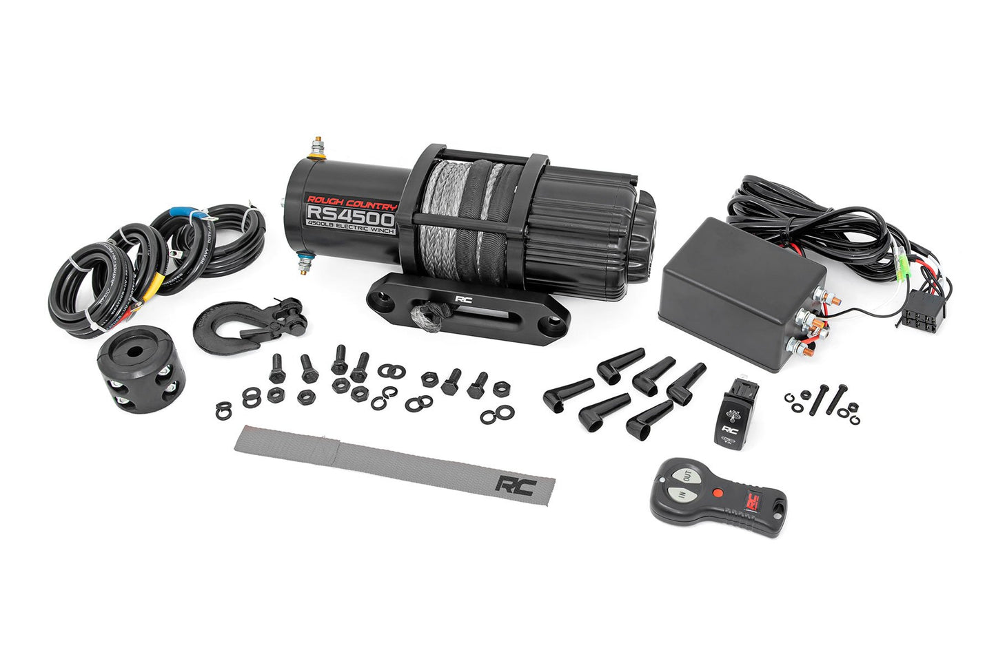 4500-LB Winch W/ Remote | UTV | Synthetic Rope | RS4500SA