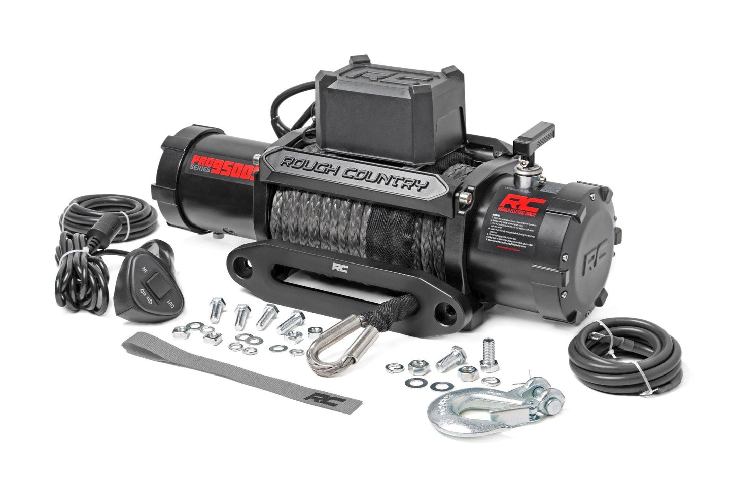 9500-Lb Pro Series Winch | Synthetic Rope | PRO9500S