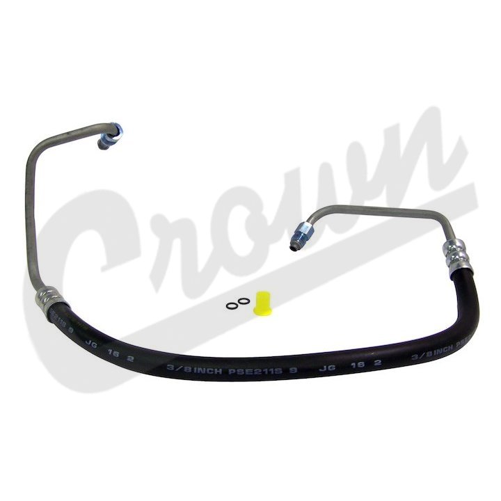 Pressure Hose (Power Steering) 52003687 18012.04 fits 87-90 Jeep Wrangler YJ