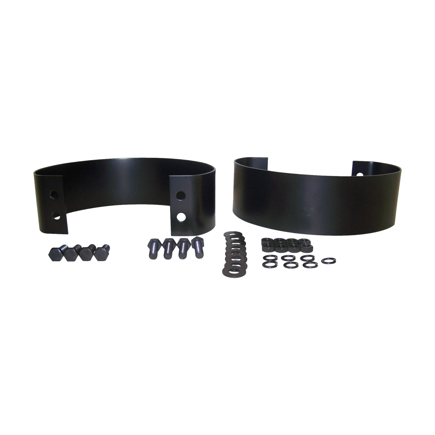 Jeep CJ & YJ Wrangler Bumperette Set (Rear-Black) 5355457K 11215.01