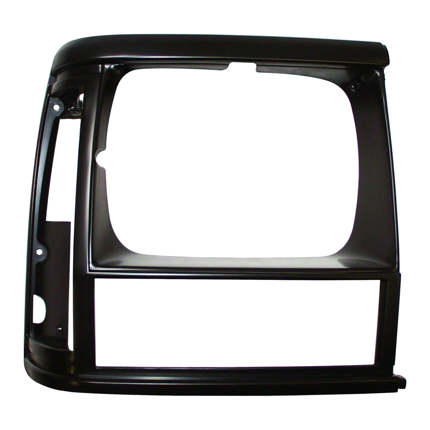 91-92 Jeep XJ Cherokee & Comanche Pass Black Head Light Bezel Black 55034074