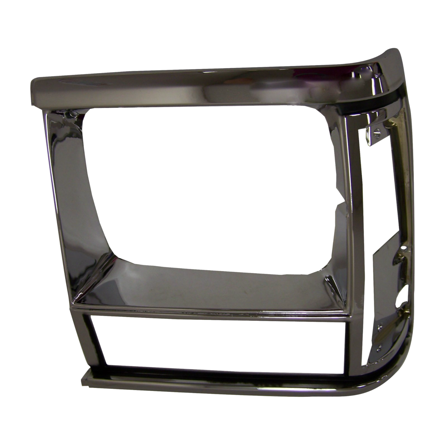 91-96 Jeep XJ Cherokee & Comanche Black Chrome Drv Headlight Bezel 55034079 12419.13