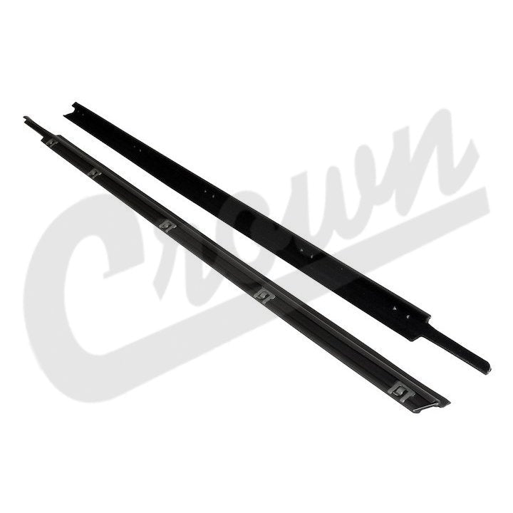 Door Glass Weatherstrip Kit (Outer) 55176565K fits 97-06 Jeep Wrangler TJ