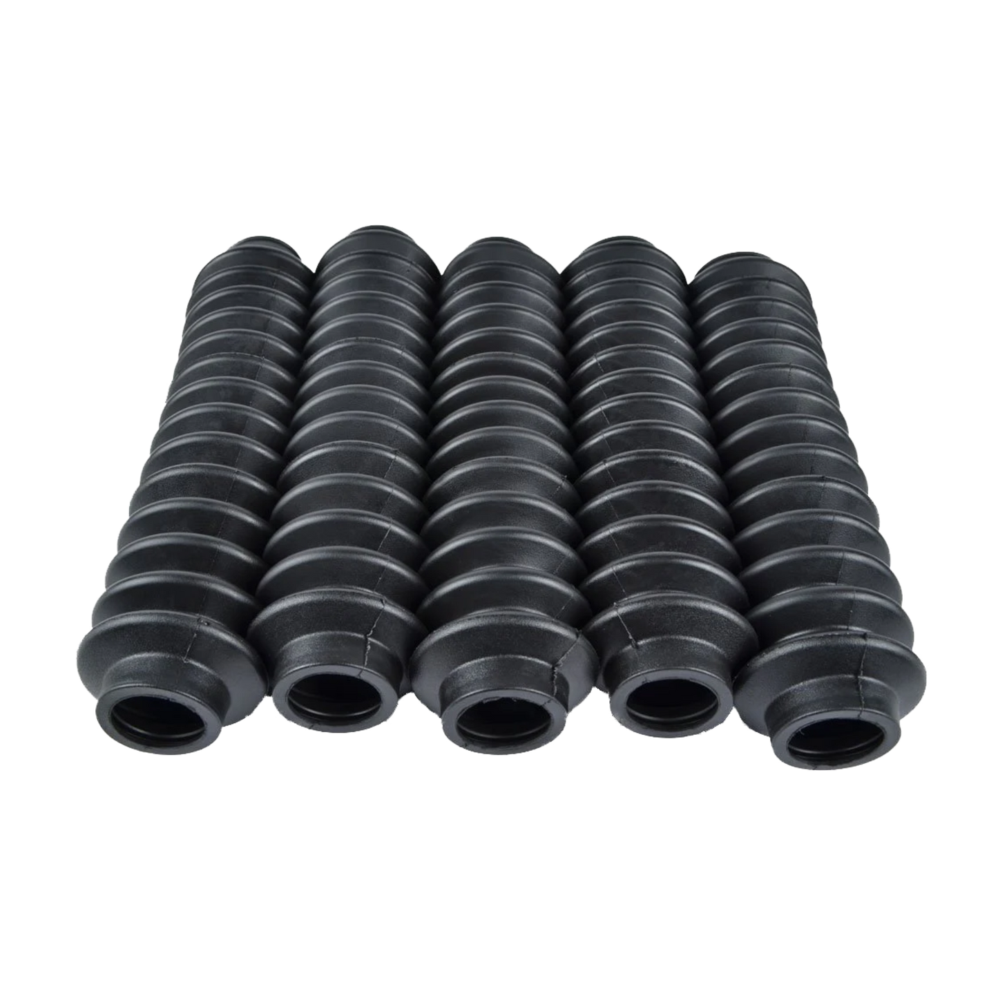 5 Shock Boots Black Fits Most Shocks for Wrangler Cherokee and Universal Off Road Vehicles