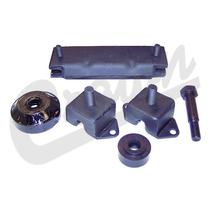 Mount Kit (Front & Rear) 638629K 17474.01 fits 45–71 Jeep CJ2A, CJ3A, CJ3B, CJ5, CJ6