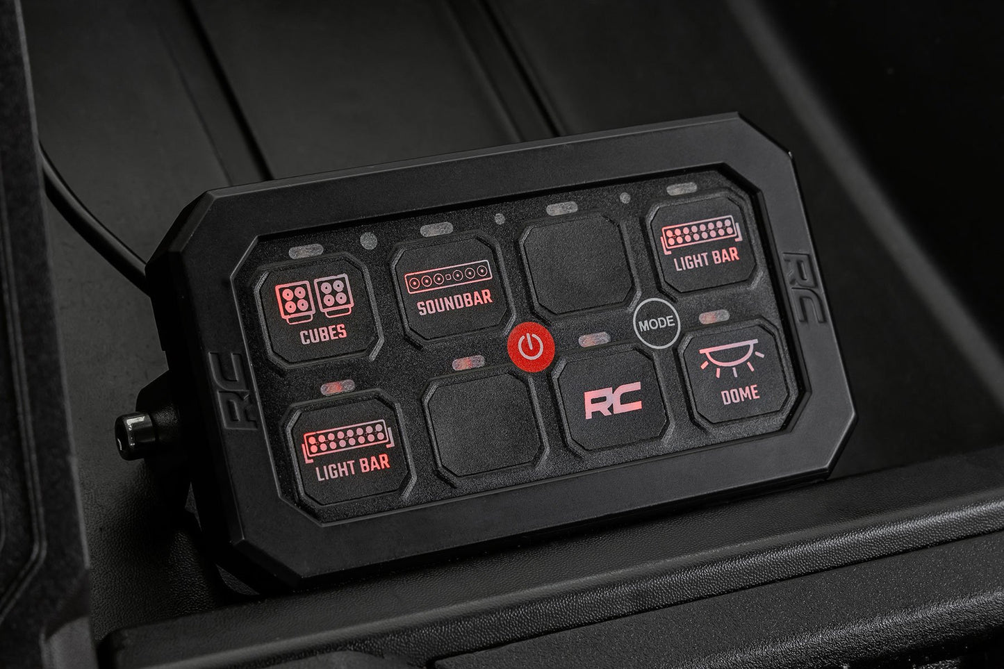 Bluetooth | 8 Gang Switch Panel | RGB Backlit Buttons | Multifunction Modes | 70975
