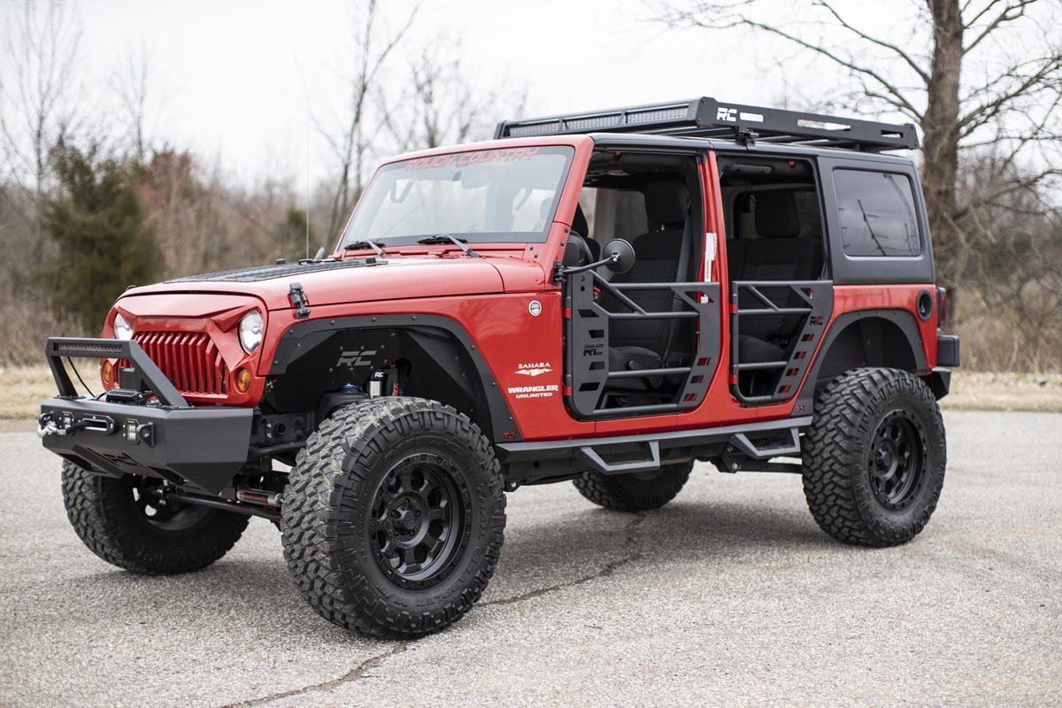 Tubular Doors | Rear | Jeep Wrangler JK/Wrangler Unlimited (2007-2018)