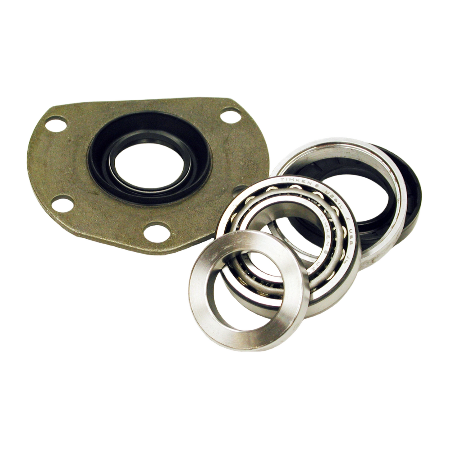 (AK M20-1PIECE) Axle Bearing & Seal Kit for AMC Model 20 Rear Differential