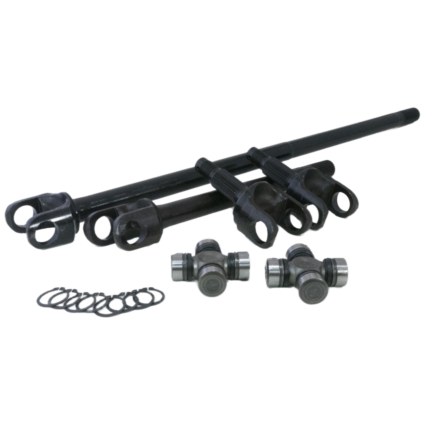 Dana 30 Jeep TJ/YJ/XJ 27 Spline 4340 Chromoly Discovery Series Front Axle Kit Revolution Gear