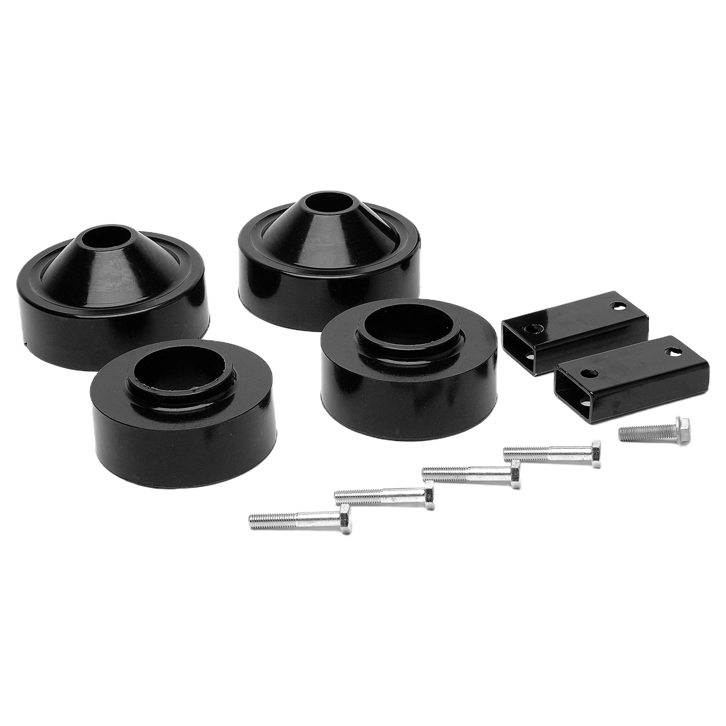 Daystar 1 3/4" Lift Kit (Front & Rear Coil Spacers) Compatible with/Replacement for 2007-2018 Jeep Wrangler JK 2WD/4WD