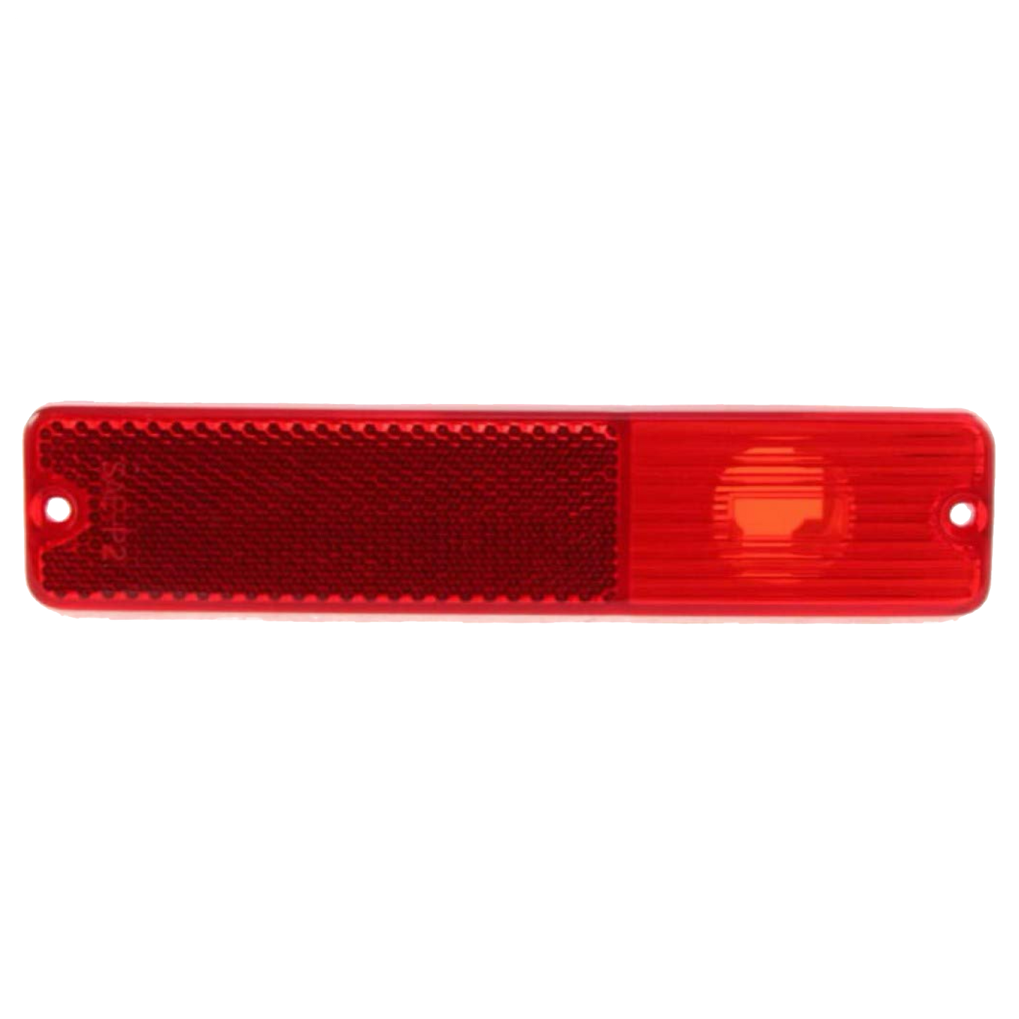12401.03 | Side Marker Light Lens, Rear, Red | OE Reference: J0994021 | Fits 1972-1986 Jeep CJ