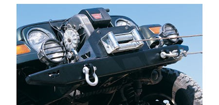 WARN 76-86 CJ5,7,8 Low Profile Winch Product Image Plate Kit
