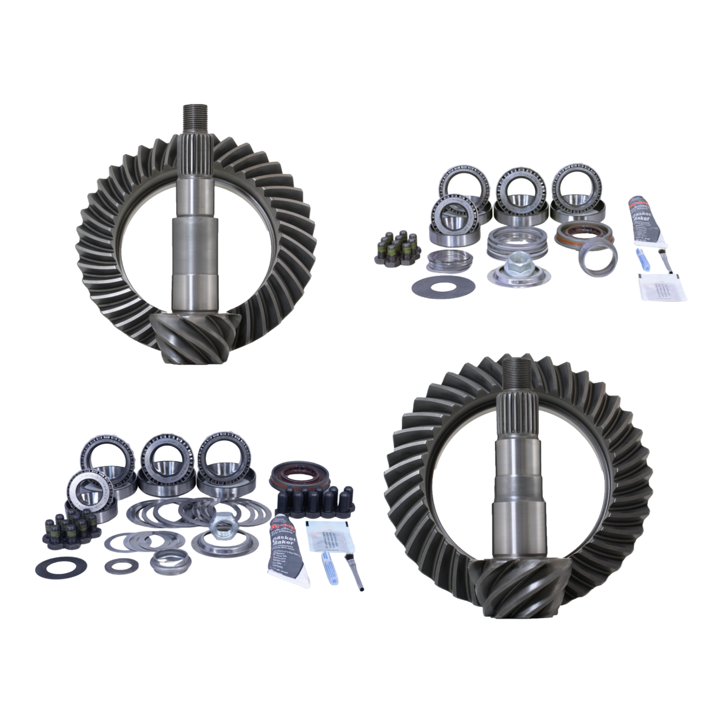 Jeep Wrangler TJ 2003-06 Dana 44 Thick Rear 4.10-5.13 Ratio Timken Bearing Gear Package Revolution Gear