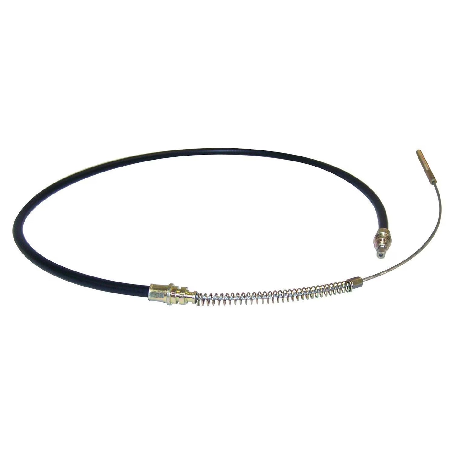 Front Parking Brake Cable 61.75 Inch 5/16-24 Thread Fits 1976-1986 Jeep CJ7 | PORC Off Road Products | Replaces 5353238, 16730.11