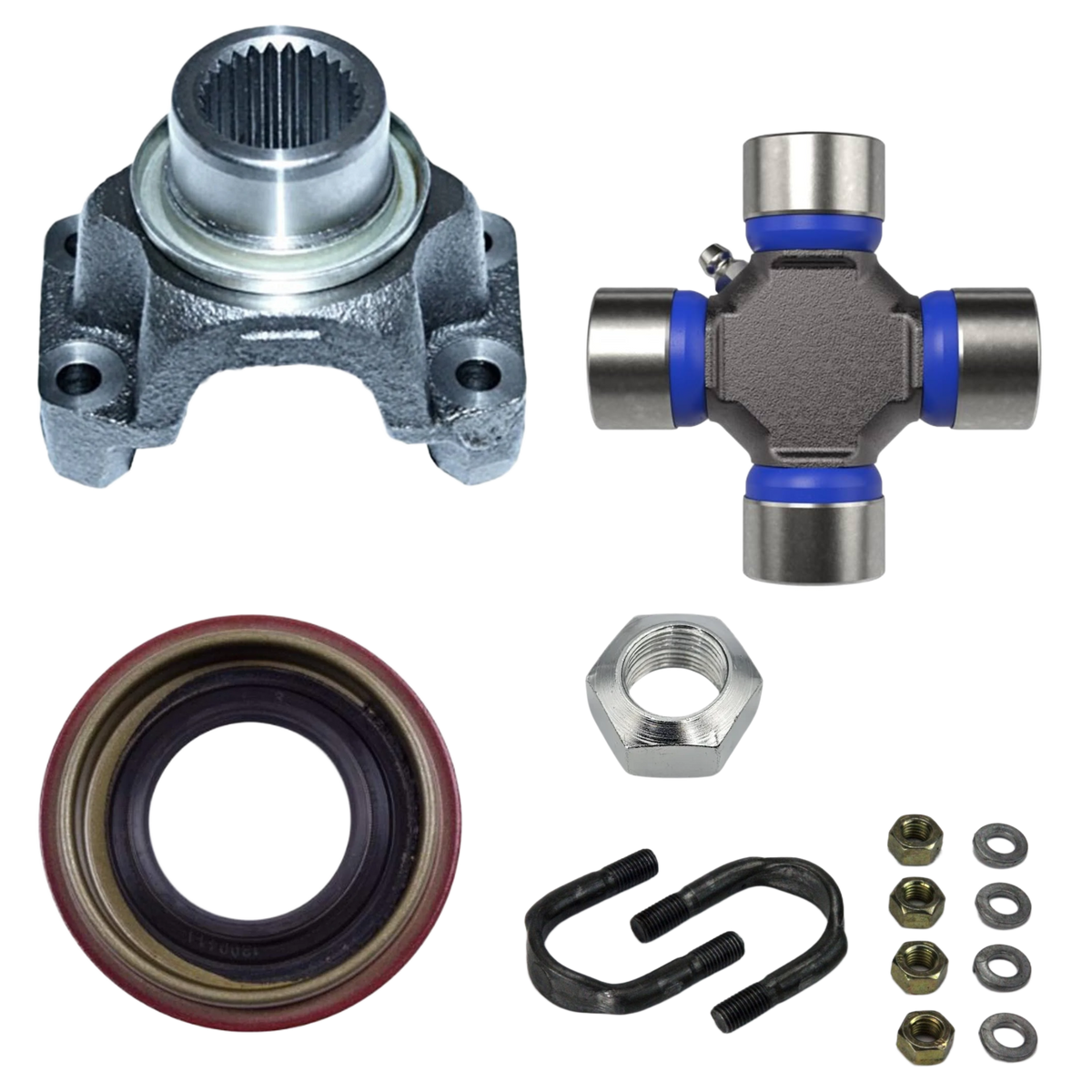 HD Front Dana 44 Pinion Yoke Kit w/ 1310 U-Joint | 71-80 Jeep SJ & J-Series