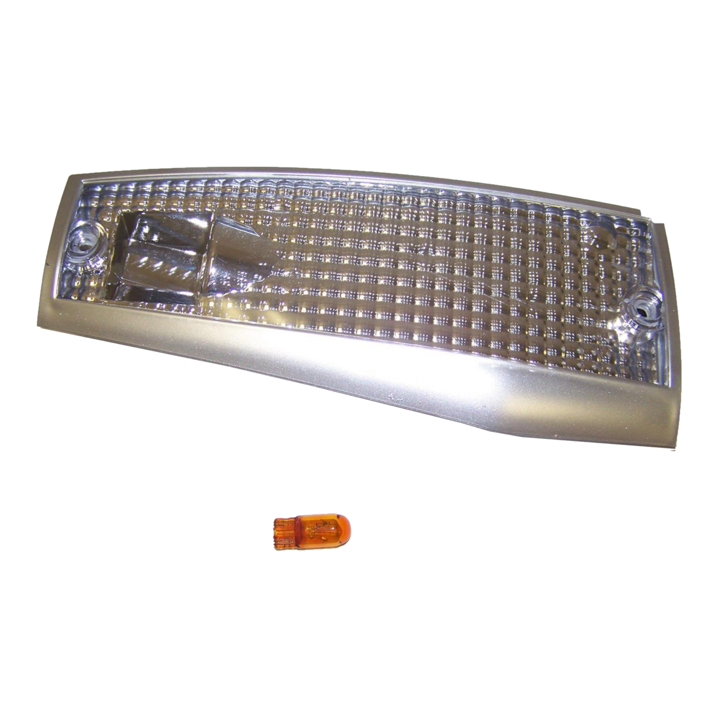 84-96 Jeep XJ Cherokee & Comanche Driver Chrome Side Marker Lense RT28026