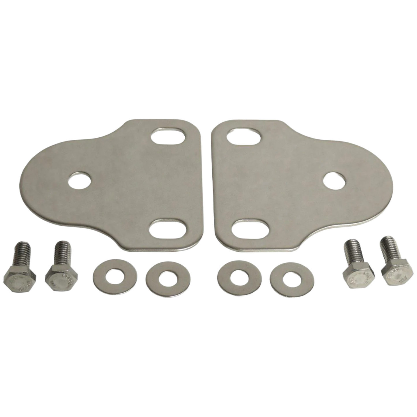 Interior Windshield Mount Brackets (Stainless) RT34016 11127.01 fits 76–95 Jeep CJ5, CJ7, CJ8, YJ
