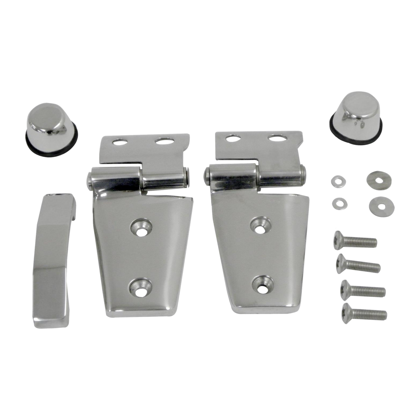 07-13 Jeep JK Wrangler Stainless Steel Hood Set RT34076