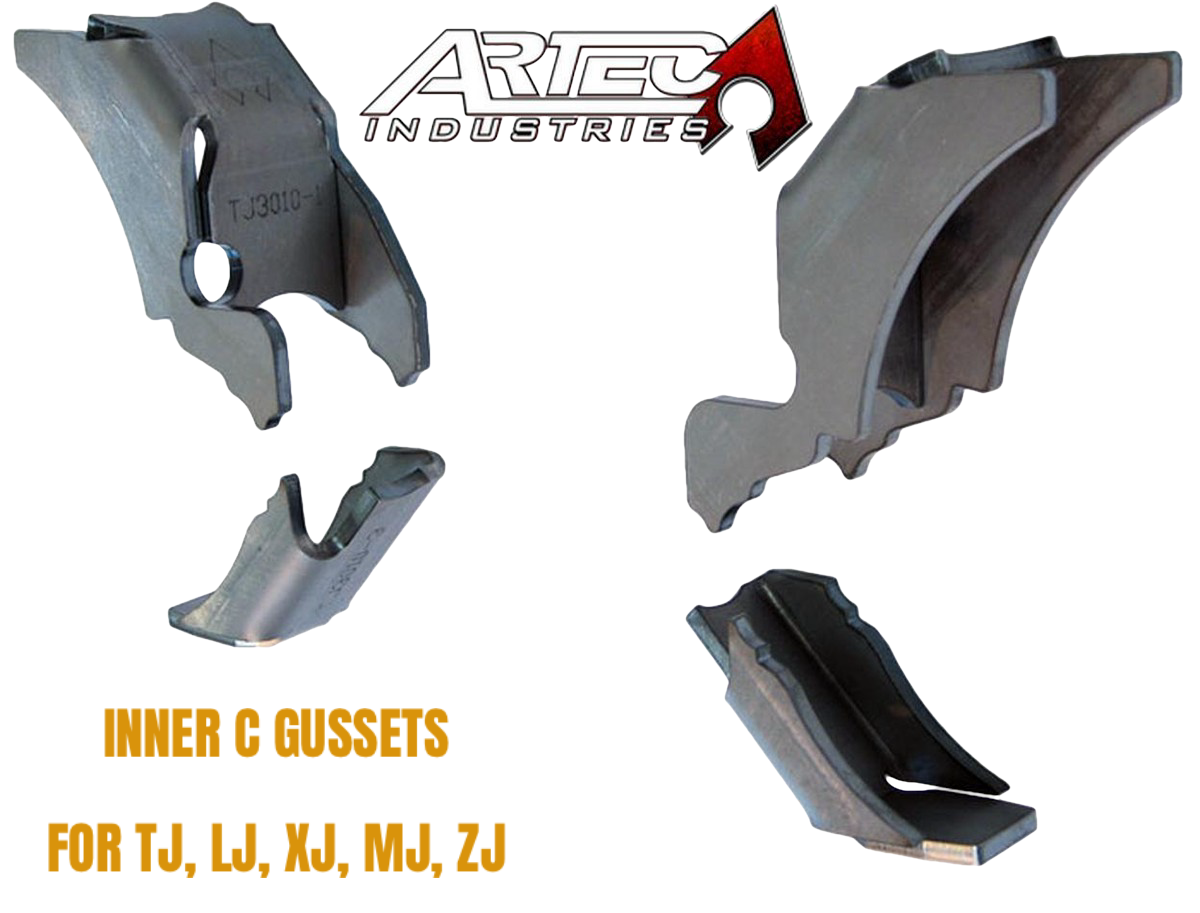 Artec TJ/ZJ/XJ/MJ Dana 30/44 Inner C Gussets TJ3010