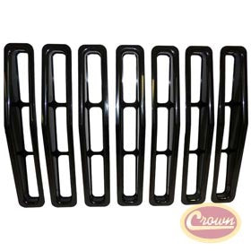 87-95 Jeep YJ Black Grille Insert Set YJ7509B