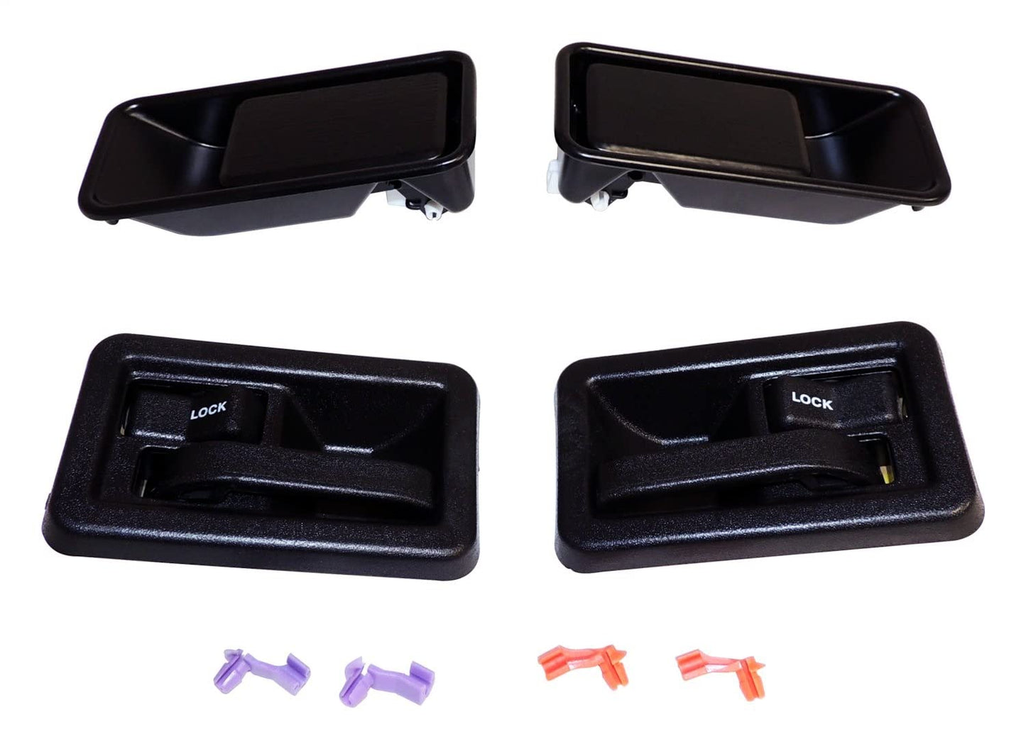 Door Handle Kit (Exterior and Interior) 55176548MK fits 87–06 Jeep Wrangler YJ, TJ