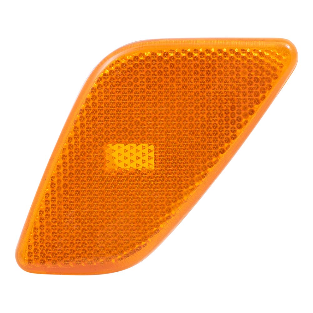 97-06 TJ Wrangler Driver and Passenger Park Signal Side Marker Lights Compatible with 55155629AC 55155628AC
