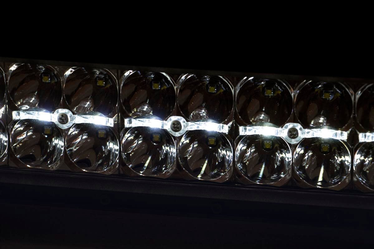 12 Inch Black Series LED Light Bar | Dual Row | White DRL 70912BD