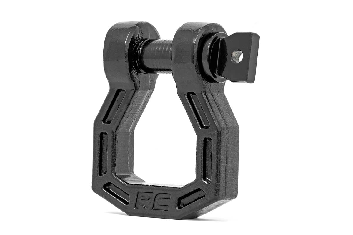 D-Ring | Forged | Pair | Black | RS118