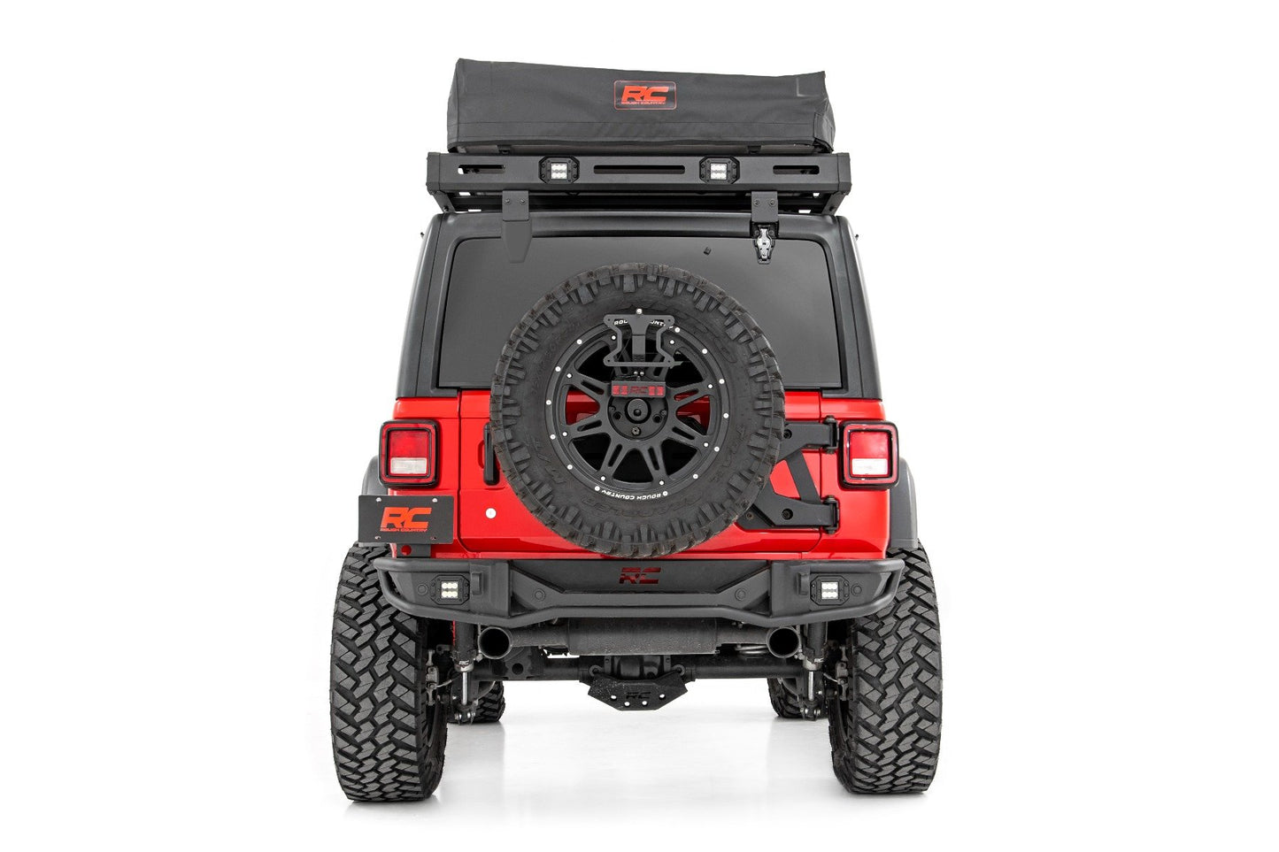 Roof Top Tent | Rack Mount | 12 Volt Accessory w/Ladder Extension & LED Light Kit 99049