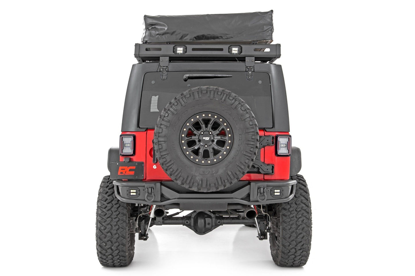 Rear Bumper | Tubular | Jeep Wrangler JK/Wrangler Unlimited (2007-2018) 10649