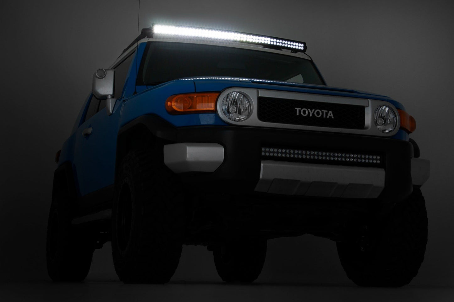 54 Inch Black Series LED Light Bar | Curved | Dual Row | Cool White DRL 72954BD