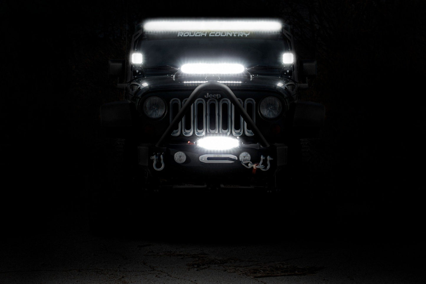 50 Inch Black Series LED Light Bar | Dual Row | Amber DRL 70950BDA