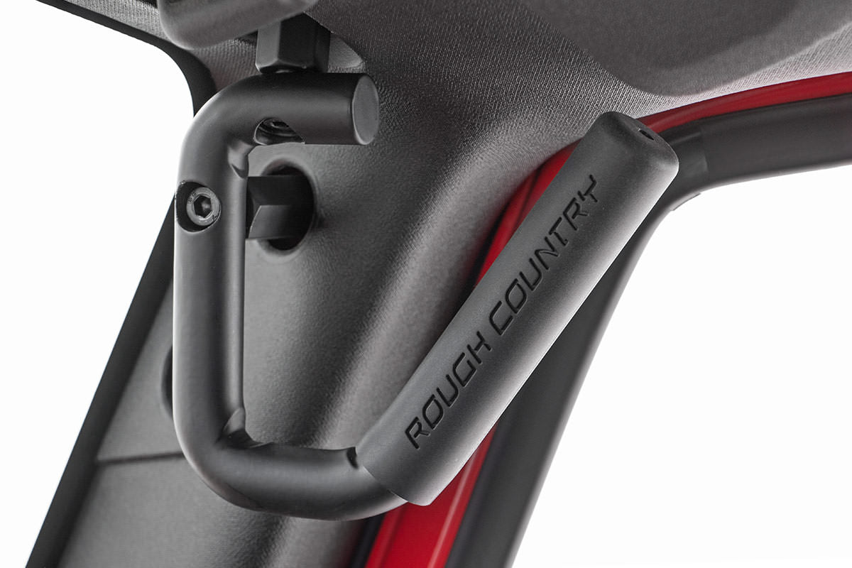 Grab Handles | Steel | Front | Black | Jeep Wrangler JK/Wrangler Unlimited (07-18) 6501