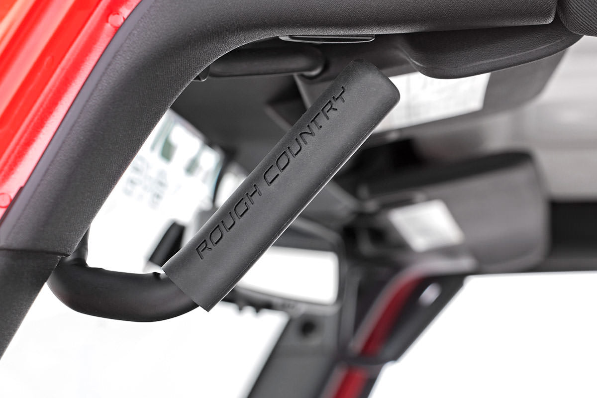 Grab Handles | Steel | Front | Black | Jeep Wrangler JK/Wrangler Unlimited (07-18) 6501