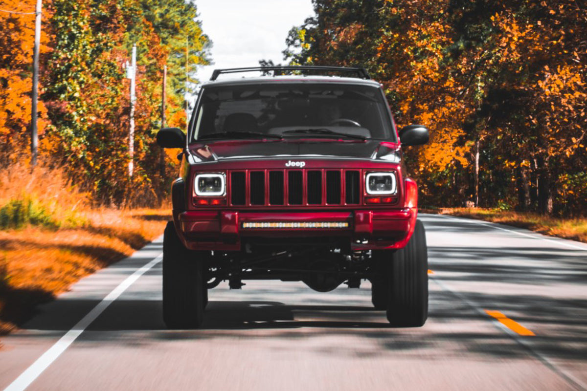 4.5 Inch Lift Kit | RR springs | Jeep Cherokee XJ 2WD/4WD (1984-2001) 633N2