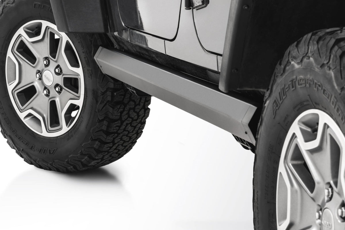Power Running Boards | 4 Door | Jeep Wrangler Unlimited 2WD/4WD (2007-2018) | ESR610330