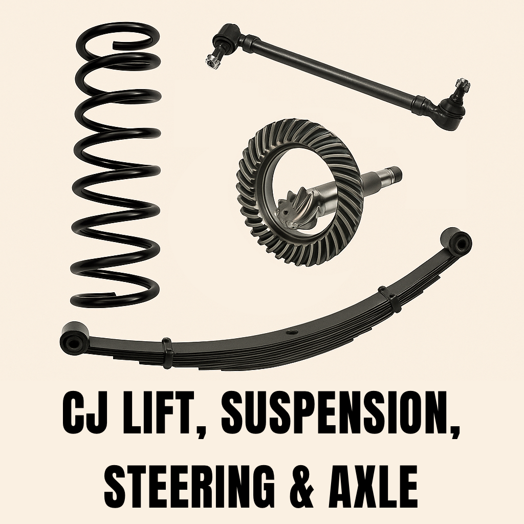 CJ Lift, Suspension, Steering & Axle