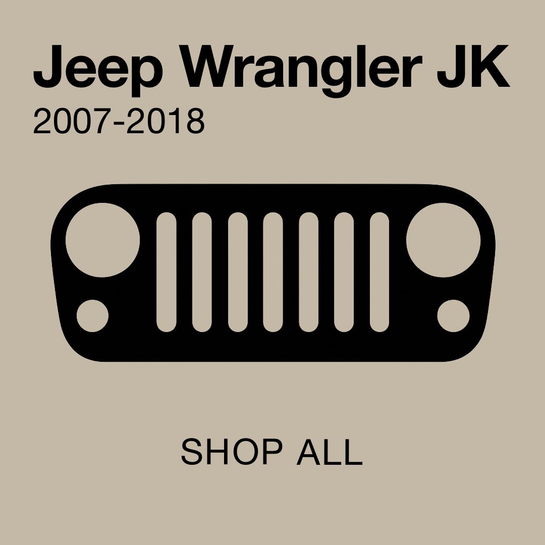 JK Wrangler (2007–2018) Parts & Acessories