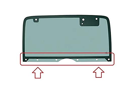 PPR Industries 87-95 Aftermarket Replacement for Jeep Wrangler Hard Top Back Glass Lower 6-Bolt Hardware Kit PPR Industries MX-2701 K