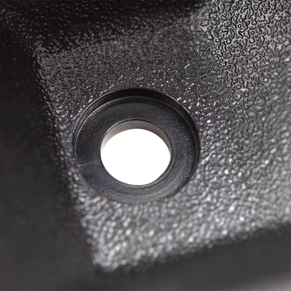 Driver and Passenger Inside Inner Textured Door Handles Compatible with Wrangler 55176477AB 55176476AB
