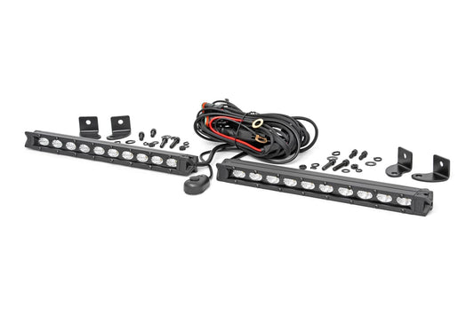 10 Inch Black Series LED Light Bar | Slim Line| Pair 70410ABL