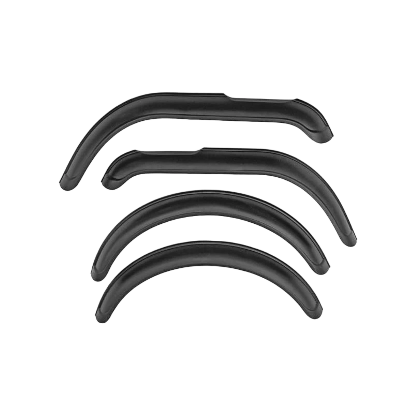 55-86 Jeep CJ OE Style Fender Flare Kit 4 Piece w/Hardware 11601.01 8997109K