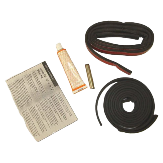 76-06 Jeep CJ/ Wrangler YJ/TJ Hardtop Seal Kit D4012 HTSEALKIT