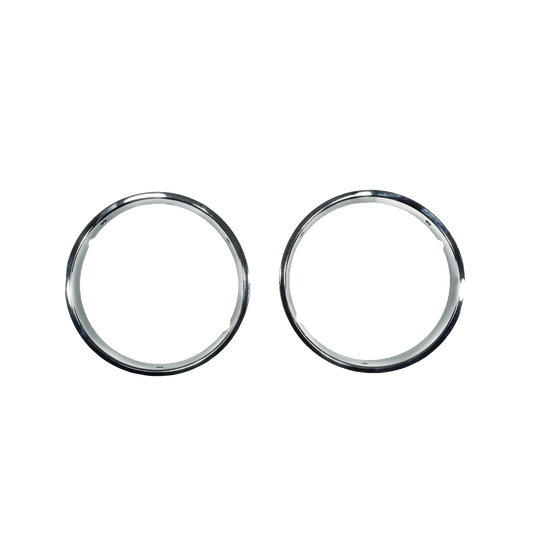 97–06 TJ Wrangler Chrome Headlight Bezel Kit, Chrome 55055046K 12419.08