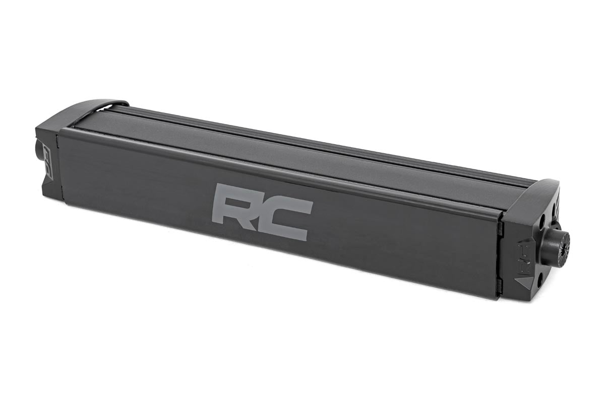 12 Inch Black Series LED Light Bar | Single Row | Cool White DRL 70712BLDRL